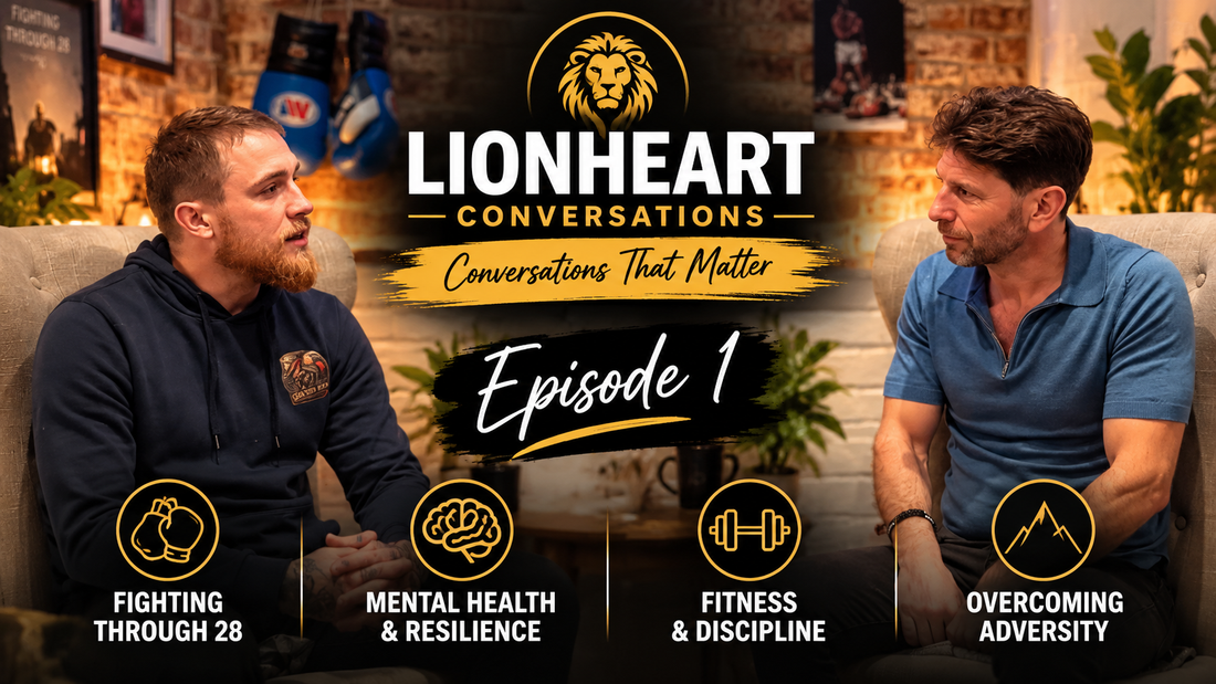 Addiction, Survival & Finding a Way Forward | Jordan | Lionheart Conversations Ep. 1