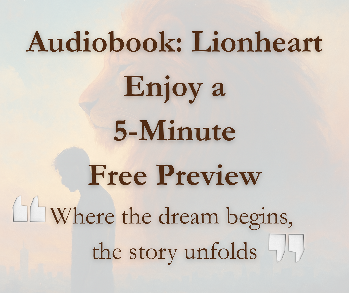 Audiobook 5 Minute Free Preview