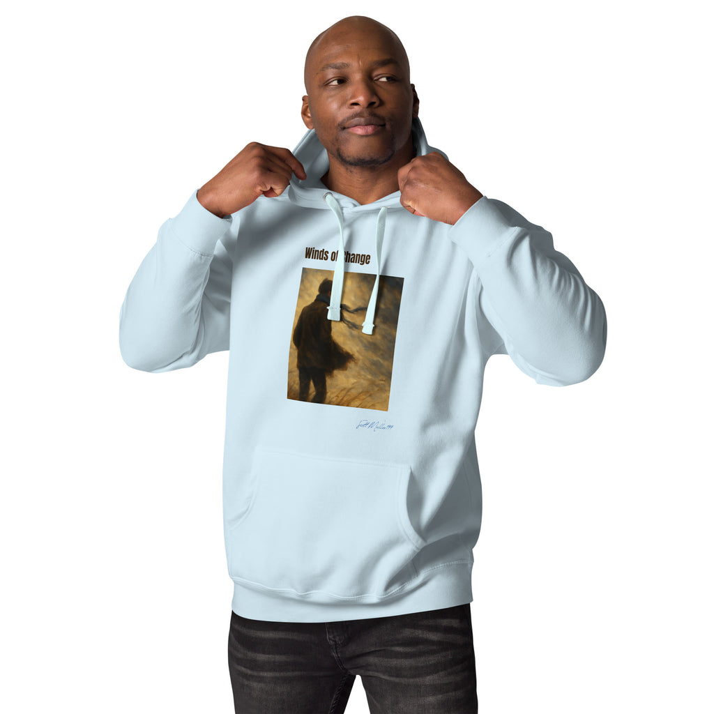 winds of change art hoodie unisex poetry print