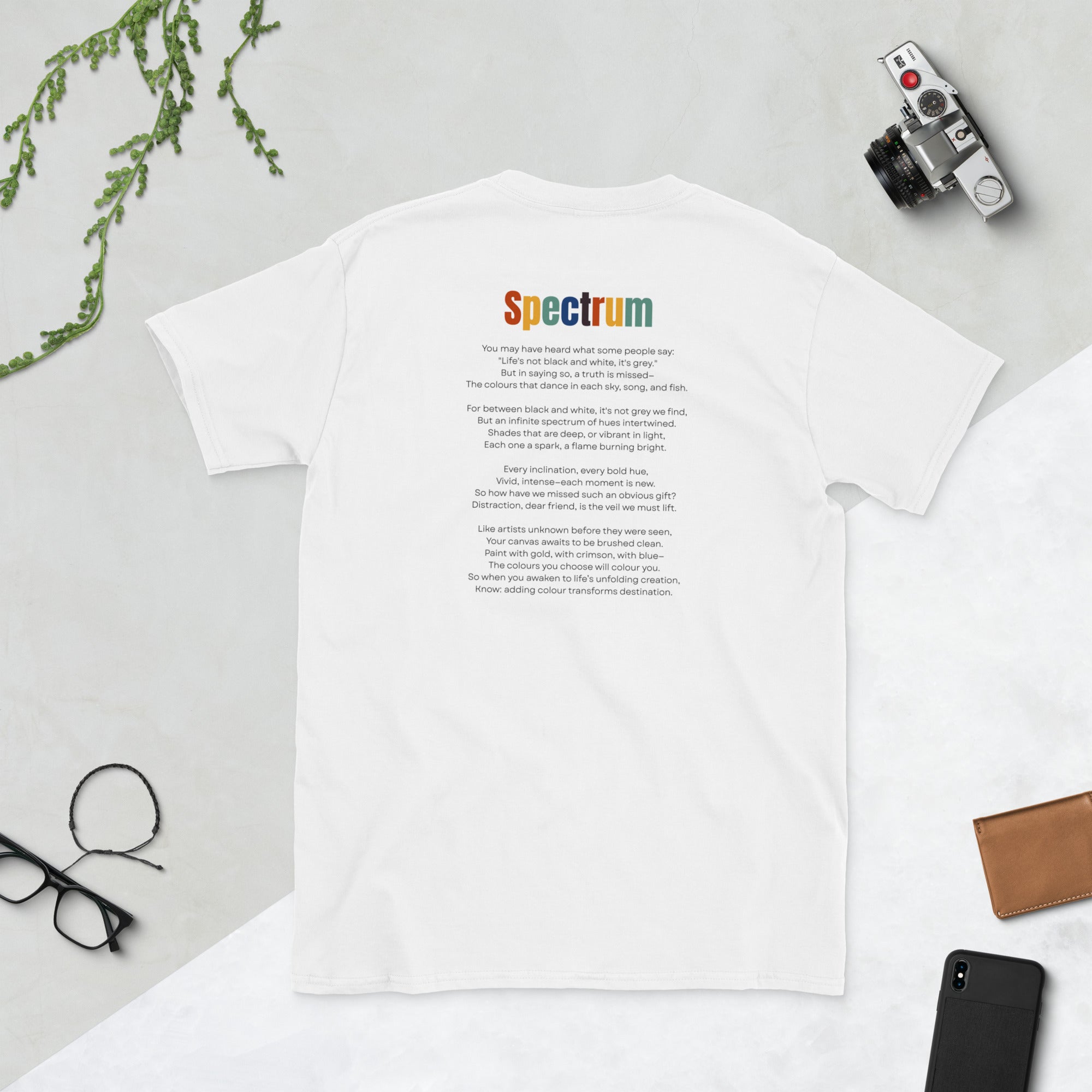 spectrum classic tee fabric texture