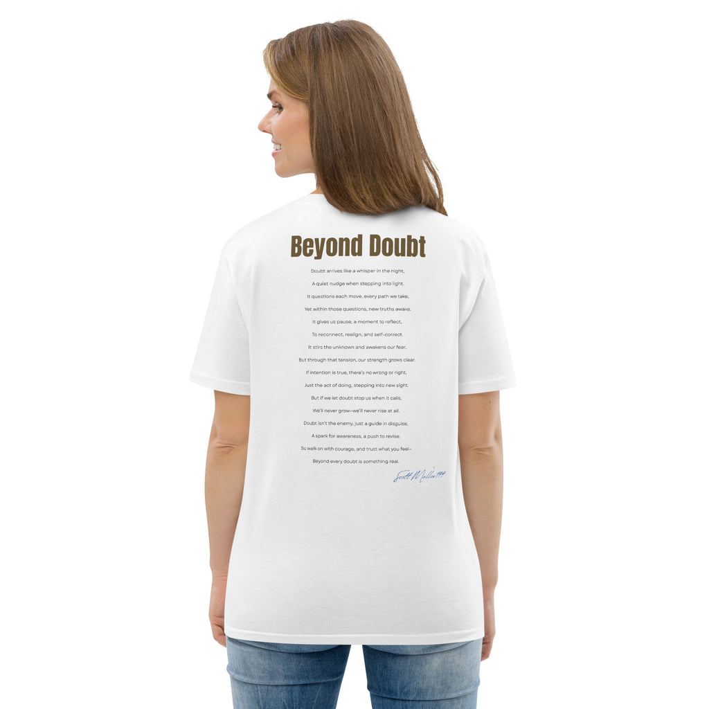 Beyond Doubt organic tee eco-friendly ethical fashion