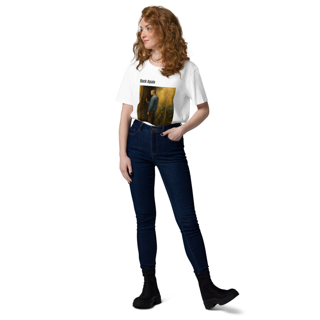 Back Again organic tee eco-friendly unisex t-shirt