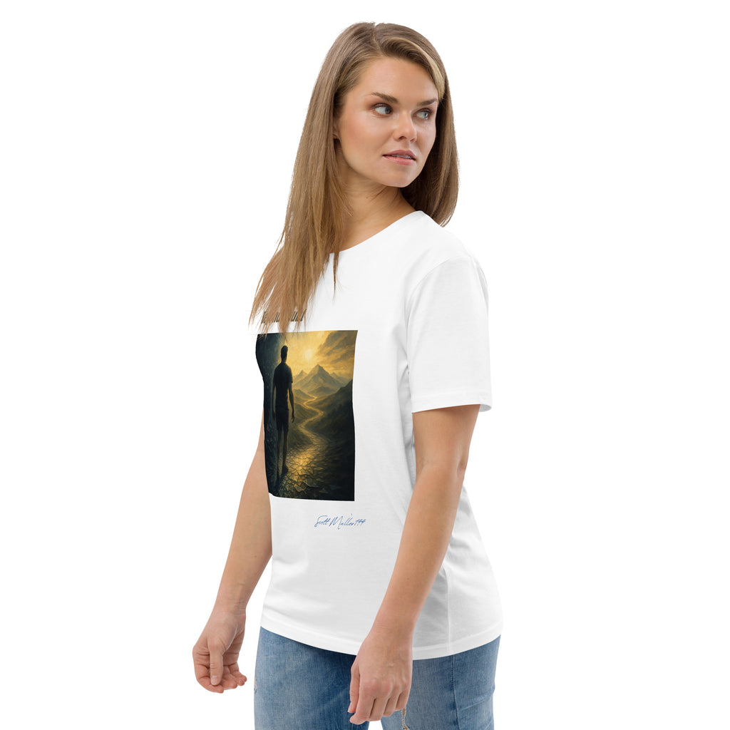 Beyond Doubt organic tee minimalist design