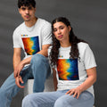 spectrum organic tee unisex eco t-shirt front view
